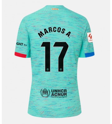 Barcelona Marcos Alonso #17 Tercera Equipación 2023-24 Manga Corta